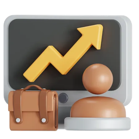 Employee performance  3D Icon