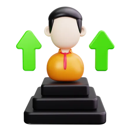 Employee Position  3D Icon