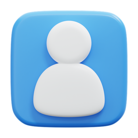 Employee Profile  3D Icon