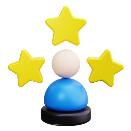 Employee Rating  3D Icon