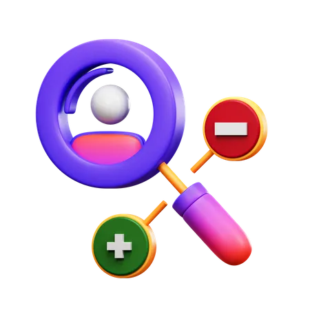 Employee Research 3D Icon