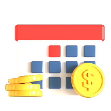 Employee Salary  3D Icon