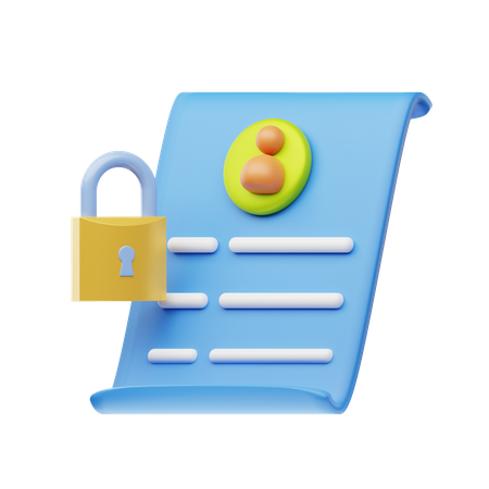 Employee Security  3D Icon