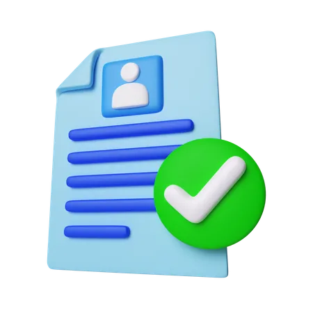 Employee Selection  3D Icon