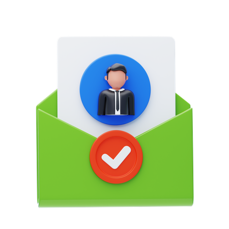 Employee Selection  3D Icon