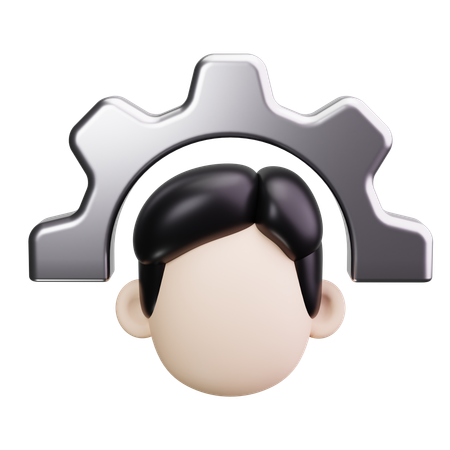 Employee settings  3D Icon