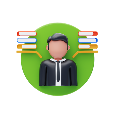 Employee Skill  3D Icon