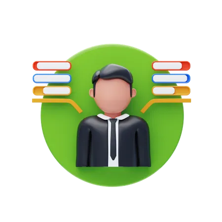 Employee Skill  3D Icon