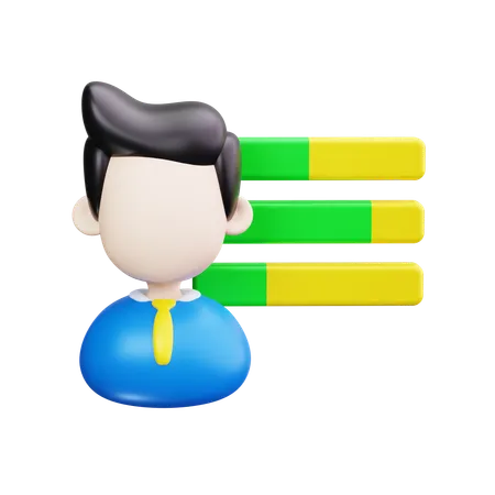 Employee Skill  3D Icon