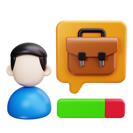 Employee skills  3D Icon