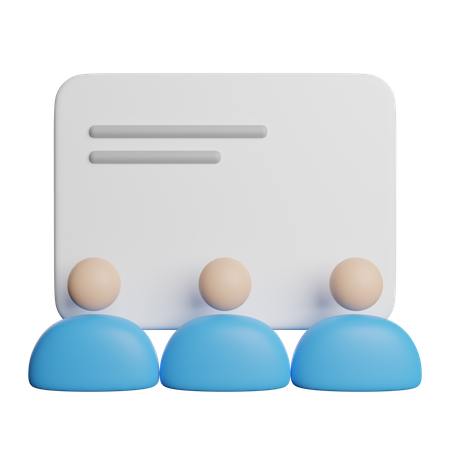 Employee Training  3D Icon