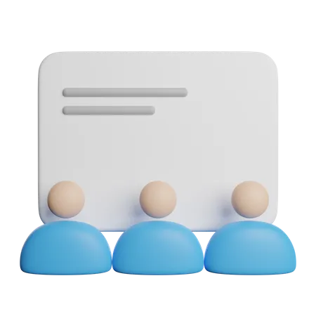 Employee Training  3D Icon