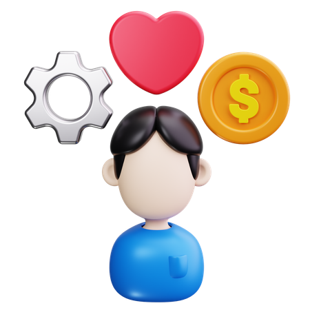 Employee Wellness  3D Icon