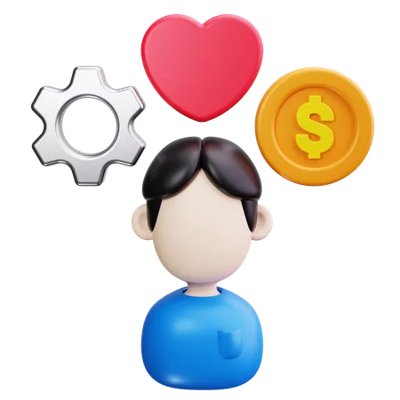 Employee Wellness  3D Icon