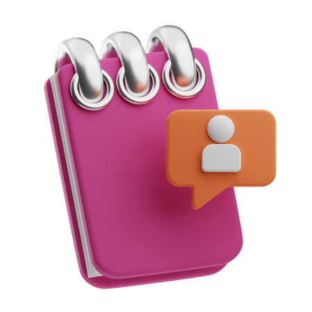 Employees Diary  3D Icon