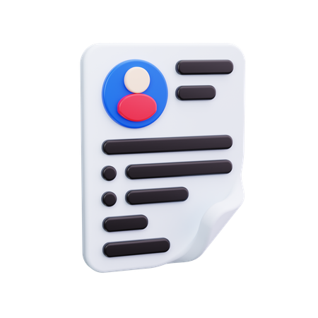 Emprego  3D Icon