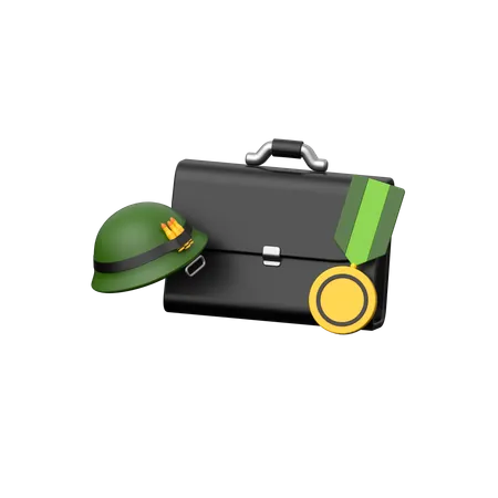 Empregos veteranos  3D Icon