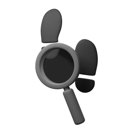 Empreinte  3D Icon