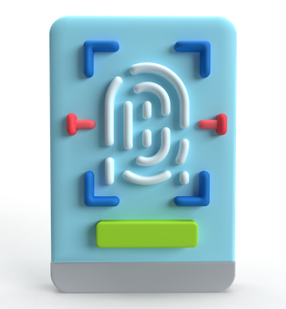 Empreinte digitale  3D Icon