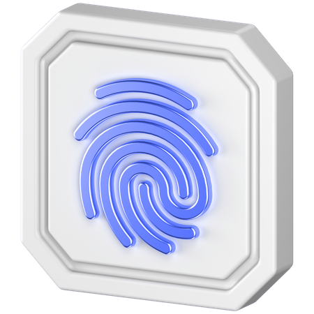 Empreinte digitale  3D Icon