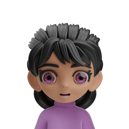 Mujer de negocios  3D Icon