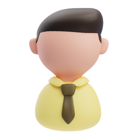 Empresario  3D Icon