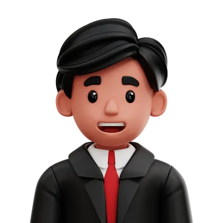 Empresario  3D Icon