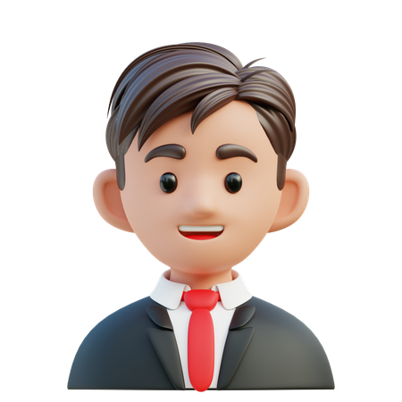 Empresario  3D Icon