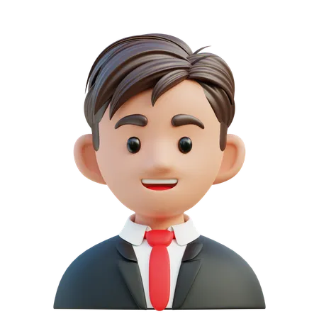 Empresario  3D Icon