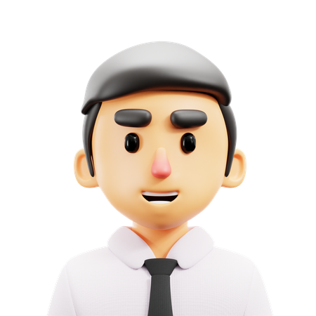 Empresario  3D Icon