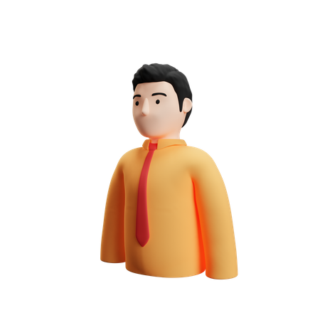 Homem de negocios  3D Illustration