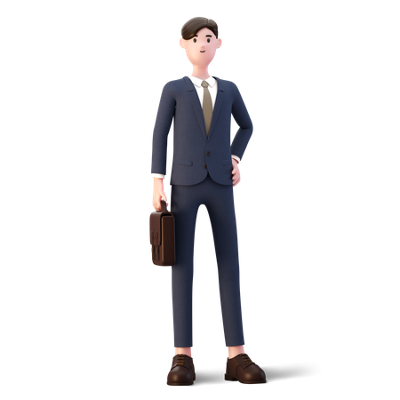 Homem de negocios  3D Illustration