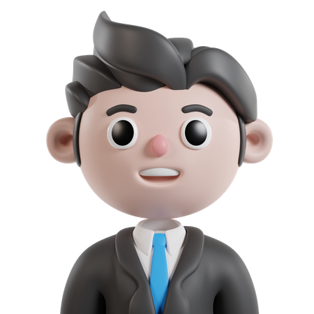 Empresario  3D Icon