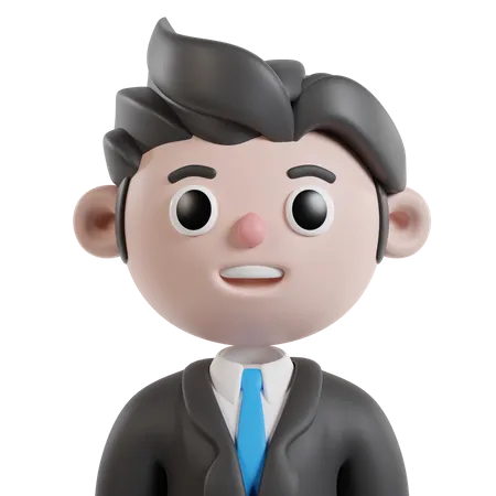 Empresario  3D Icon