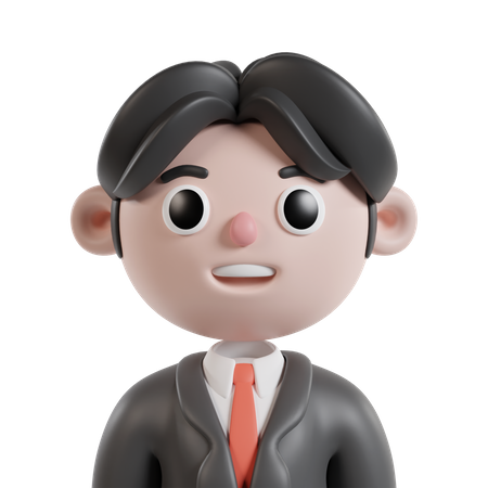 Empresario  3D Icon