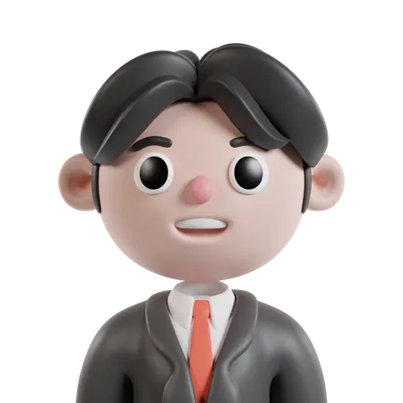 Empresario  3D Icon