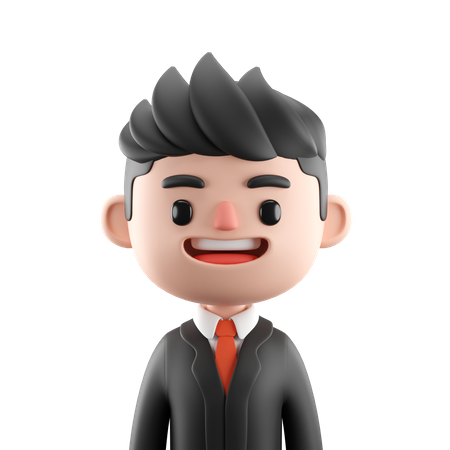 Empresario  3D Icon