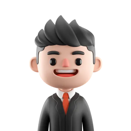 Empresario  3D Icon