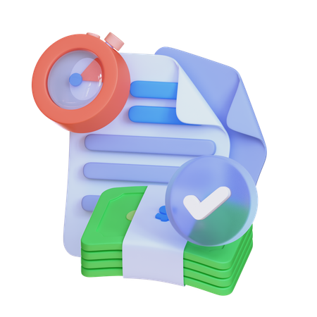 Empréstimo  3D Icon