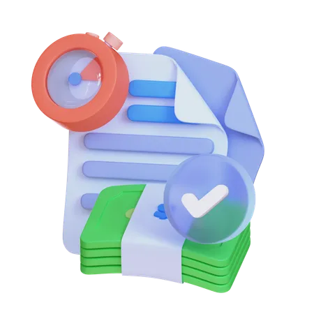 Empréstimo  3D Icon