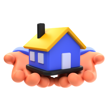 Emprestimo à habitação  3D Icon