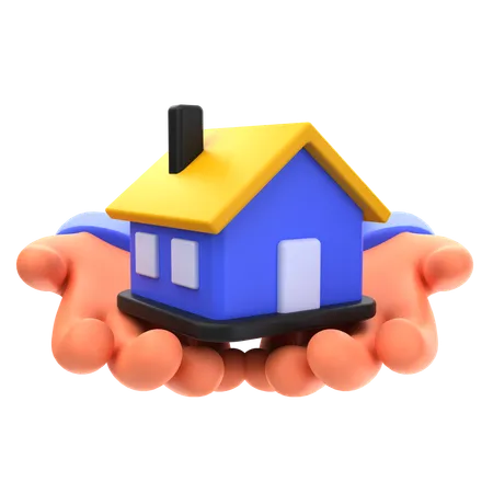 Emprestimo à habitação  3D Icon