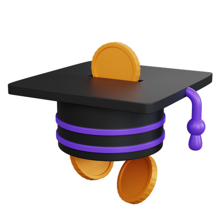 Empréstimo estudantil  3D Icon