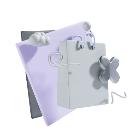 Emprty Bag  3D Icon