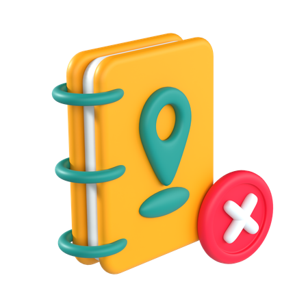 Empty Address Book  3D Icon