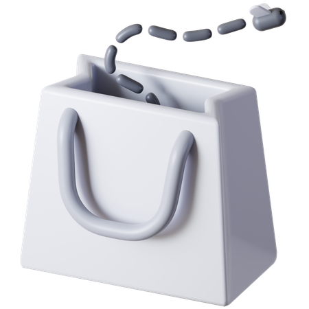 Empty Bag  3D Icon