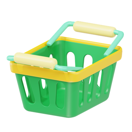 Empty Basket  3D Icon