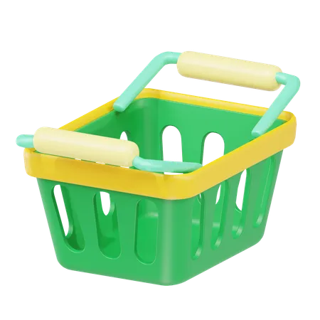 Empty Basket  3D Icon