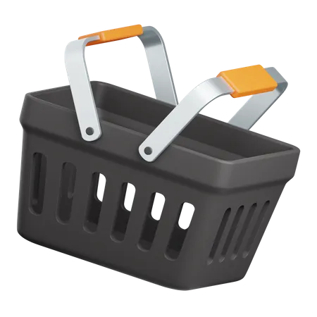 Empty Basket  3D Icon