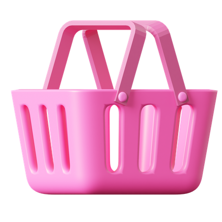 Empty Basket  3D Icon